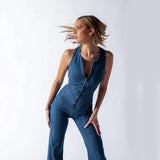 Jagoda – Stylowy i Kobiecy Kombinezon Jeansowy