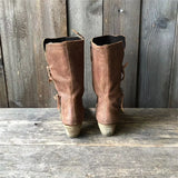 Felina – Skórzane buty w stylu western