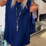 Karolina – Zwiewna plisowana sukienka na lato