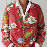 Marion | Vintage’owy kardigan w kwiaty