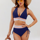 Lidia – Zestaw Bikini z Kontrolą Brzucha i Wysokim Stanem
