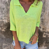 Łucja - Boho Top z Siateczki