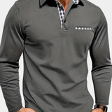 Marek – Elegancka koszulka polo z długim rękawem