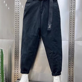 Laurent™ | Spodnie Capri z Pasem