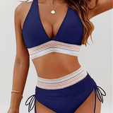 Lidia – Zestaw Bikini z Kontrolą Brzucha i Wysokim Stanem