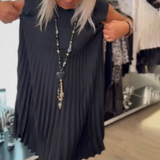 Karolina – Zwiewna plisowana sukienka na lato