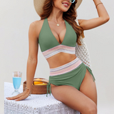 Lidia – Zestaw Bikini z Kontrolą Brzucha i Wysokim Stanem