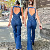Jagoda – Stylowy i Kobiecy Kombinezon Jeansowy