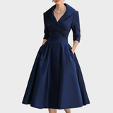 Klaudyna | Elegancka sukienka midi