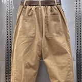 Laurent™ | Spodnie Capri z Pasem