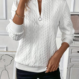 Dziewanna – Elegancki sweter z dzianiny