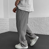 Żelisław – Spodnie żebrowane o luźnym kroju