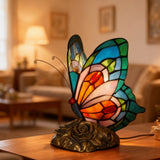 BUTTERGLOW | Ręcznie wykonana lampa szklana z motylem