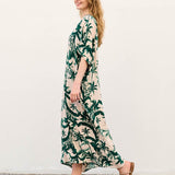 Orla - Sukienka typu kaftan z kieszeniami do noszenia na co dzień
