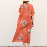 Liva - Sukienka typu kaftan z kieszeniami do noszenia na co dzień