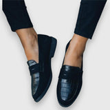 Lenika – Stylowe mokasyny z miękką wkładką