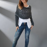 Elora – Stylowa shawl na chłodne dni