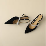 Eleganckie buty na niskim obcasie Crysel