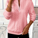 Dziewanna – Elegancki sweter z dzianiny