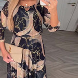 Anna | Elegancka sukienka z szyfonu