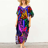 Liliana – Letni kaftan z bawełny i lnu