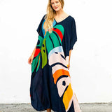Milena – Letni kaftan z bawełny i lnu