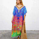 Nina – Letni kaftan z bawełny i lnu