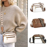 Dorota - Crossbody z kolorowymi paskami