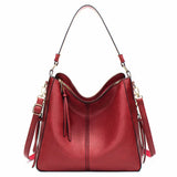 Justyna - Skórzana torba typu hobo