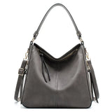 Justyna - Skórzana torba typu hobo