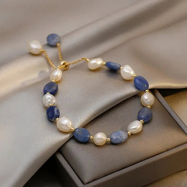 Elegancka Perłowa Bransoletka Oceaniczna