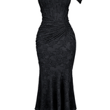 Elegancka maxi elegancka sukienka wieczorowa na wesele