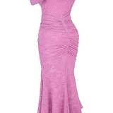 Elegancka maxi elegancka sukienka wieczorowa na wesele