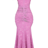 Elegancka maxi elegancka sukienka wieczorowa na wesele