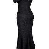 Elegancka maxi elegancka sukienka wieczorowa na wesele