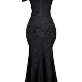 Elegancka maxi elegancka sukienka wieczorowa na wesele