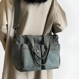 Eufemia – Stylowa torba typu tote z sztruksu