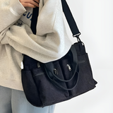 Eufemia – Stylowa torba typu tote z sztruksu