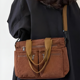 Eufemia – Stylowa torba typu tote z sztruksu