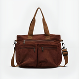 Eufemia – Stylowa torba typu tote z sztruksu